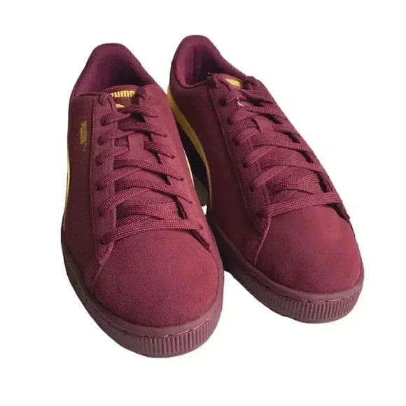 Puma Suede Triplex Mens 12 Sneakers Shoes Burgundy 381175-2 B Boy Classic NEW main image 8